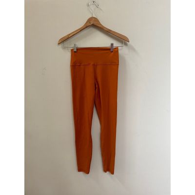 Athleta Transcend Tight Leggings Orange Size Small Athletic Workout